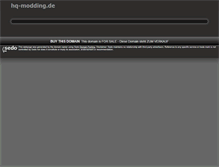 Tablet Screenshot of hq-modding.de